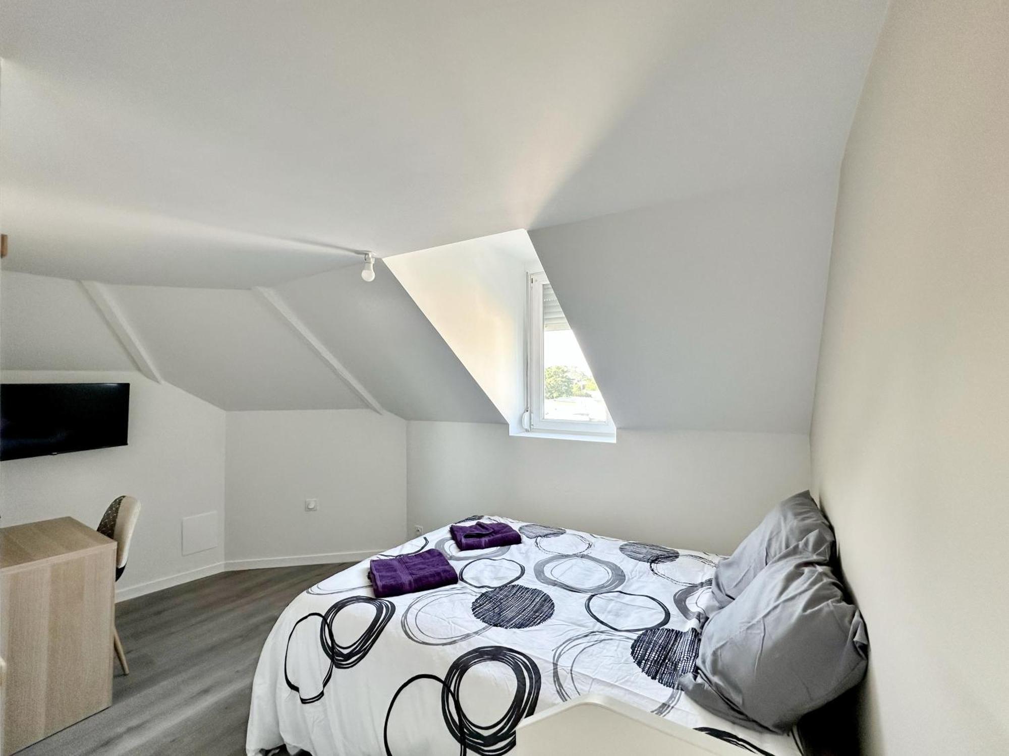 Maison 4 Ch, Ideal Deplacement Pro, Parking, Renove Rouen Eksteriør billede
